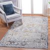 8X10 Ivory/Grey /Traditional Non-Shedding Living Room Bedroom Dining Home Office Stylish and Stain Resistant Area Rug