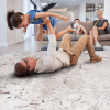 2X8 Multi/Contemporary Non-Shedding Living Room Bedroom Dining Home Office Stylish and Stain Resistant Area Rug