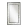 ACME Nysa Wall Decor in Mirrored & Faux Crystals 97387