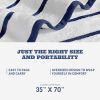 Pool Side Beach Towels Oversized 3 Pc Set Cotton Bath Towel Extra Large Luxury Plush Thick Hotel Swim Pool Towels for Adults Super Absorbent Quick Dry