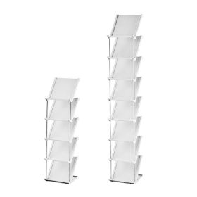 5 Tier Vertical Shoe Rack Narrow Free Standing Storage Organizer for Entryway Space-Saving Stackable Shoe Holder Corner Shoe Tower For Entryway Bedroo (Option: ShoeRack Grey5Tier)